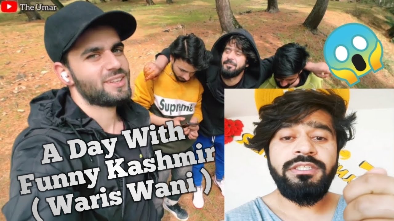 A day with Waris Wani And Team Funny kashmir Waris Wani reel tips || The Umar Vlog