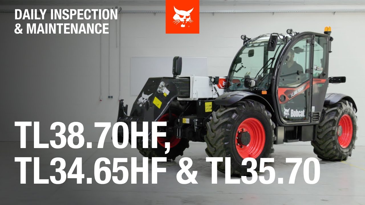 Daily inspection and maintenance TL38.70HF, TL34.65HF and TL35.70