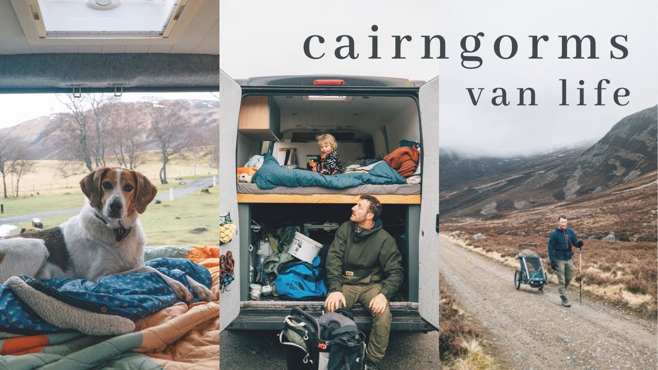 Новые приключения в Кэрнгормсе // Family Van Life Scotland