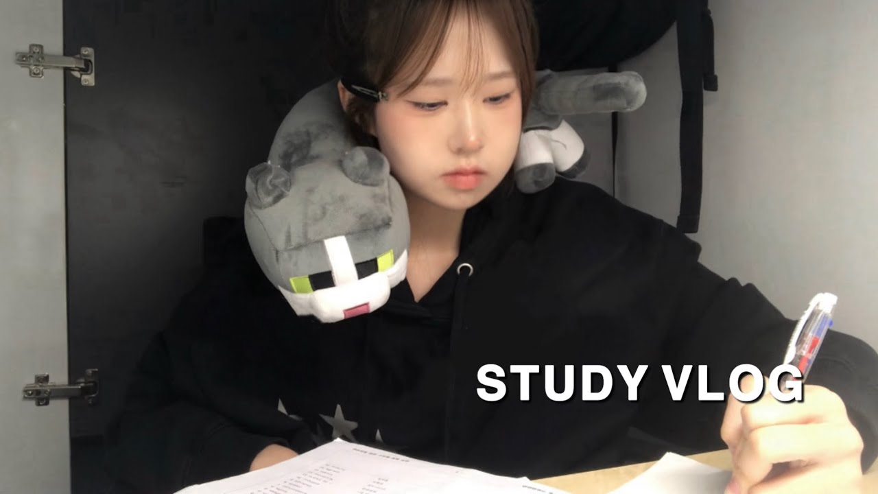 VLOG | 시험기간 일상 브이로그 • 고등학생 • 학교 • 공부 • 올영깡 • daily vlog • 08년생