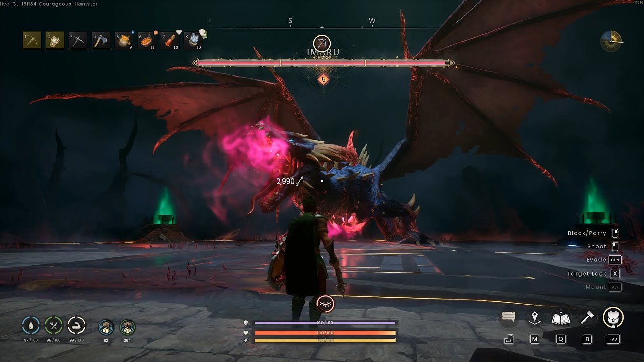 RuneScape Dragonwilds: Solo Imaru Boss Fight (Fellhollow Expansion)
