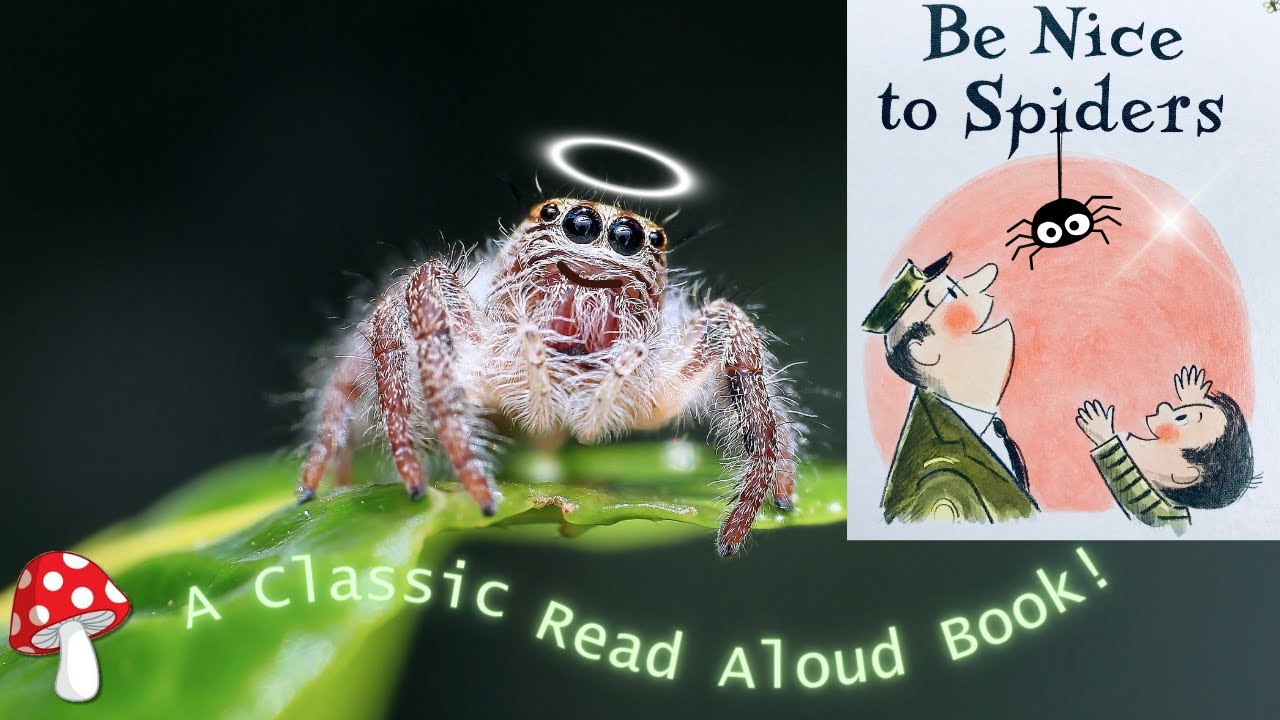 kids books read aloud stories 'Be Nice To Spiders' Classic Books vintage
