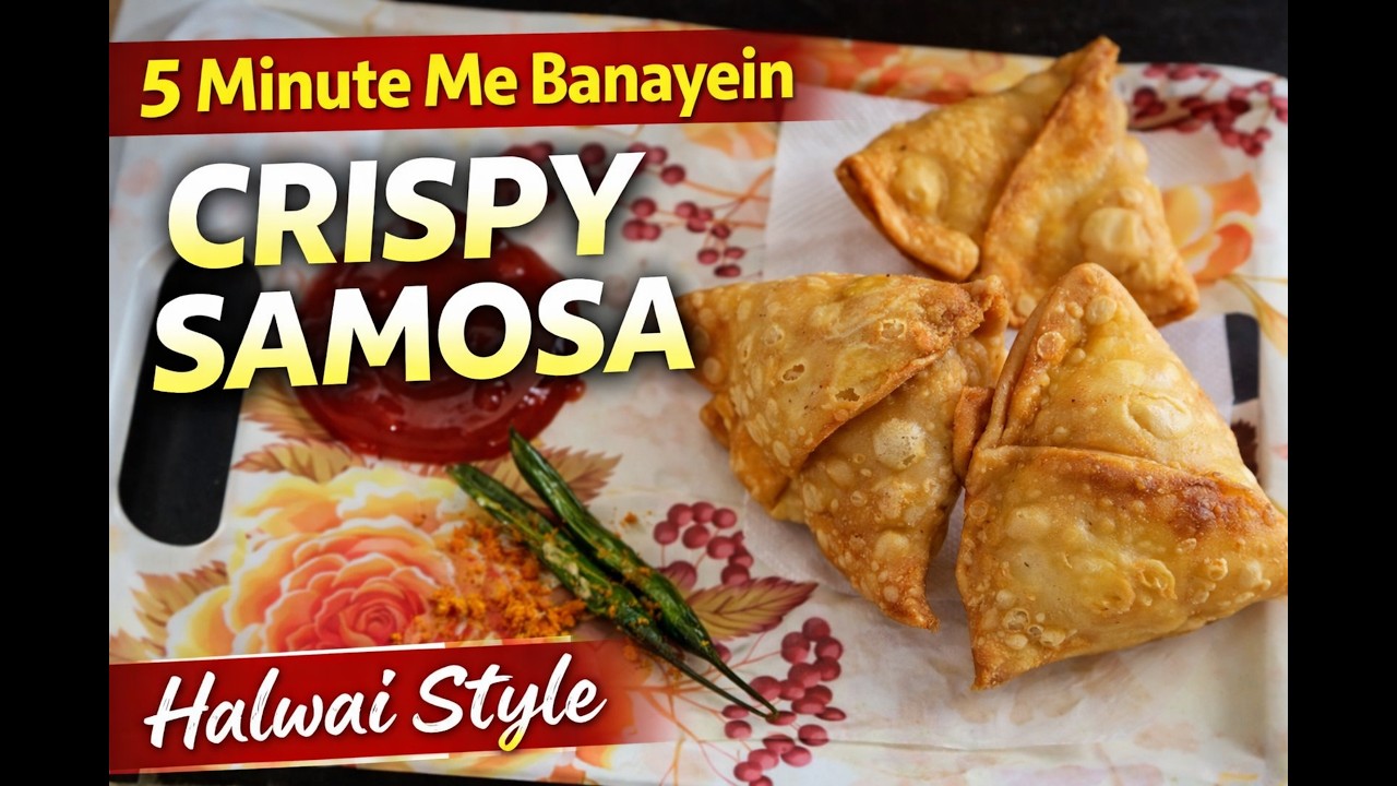 Aaj Hi Try Karein! Perfect Crispy Samosa Banane Ka Asaan Tarika | Samosa Recipe | Aloo Samosa Recipe