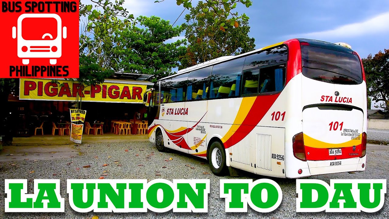 BUS HOP: LA UNION TO DAU - STA LUCIA EXPRESS Bus Number 101