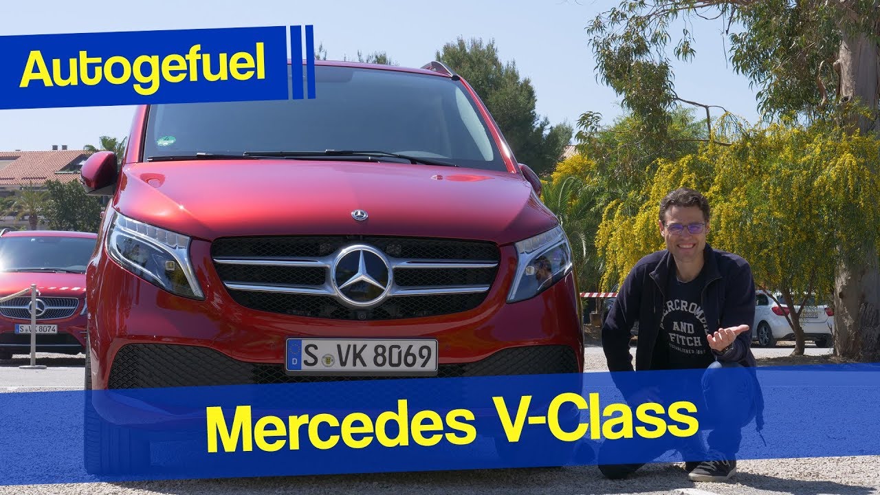 2020 Mercedes V Class Van REVIEW SWB vs LWB comparison - Autogefuel
