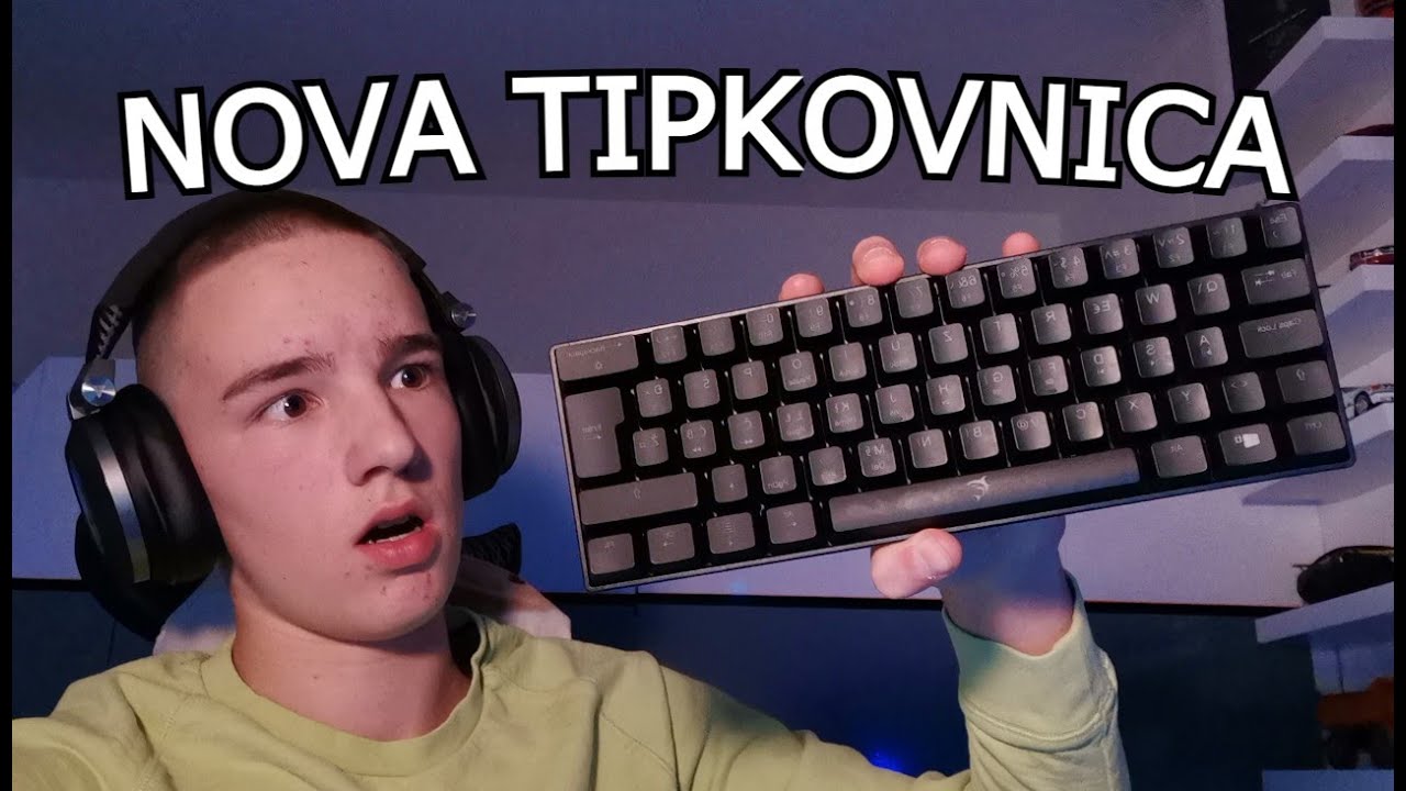 MOJA NOVA TIPKOVNICA!!! | White Shark Shinobi |