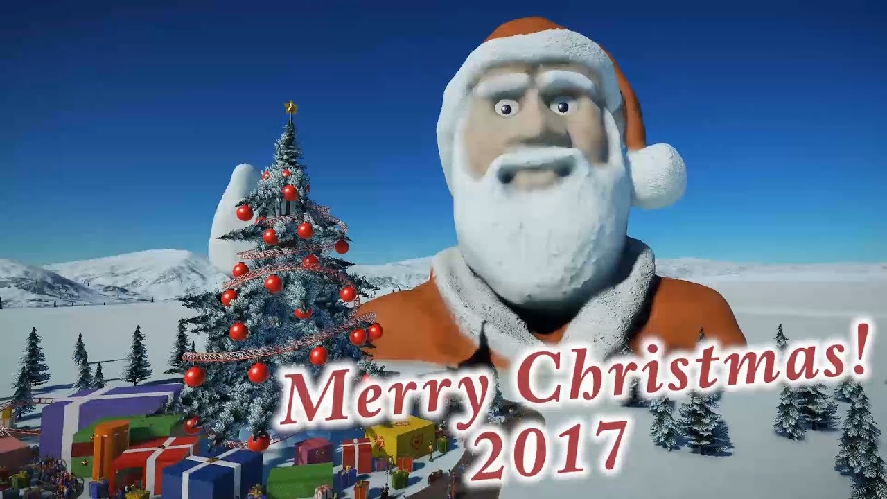Giant Christmas Tree Coaster - Planet Coaster (Christmas 2017)