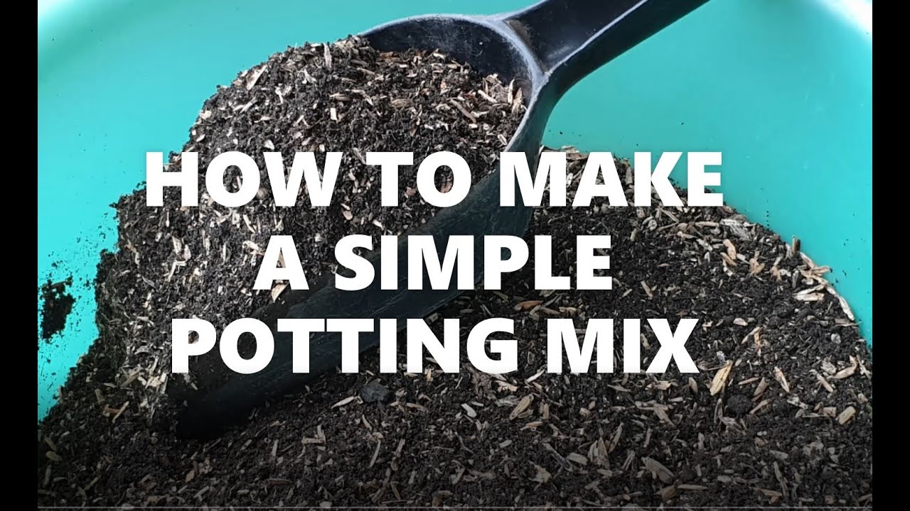 How to Make A Simple Potting Mix | Easy Potting Mix for Container Gardening