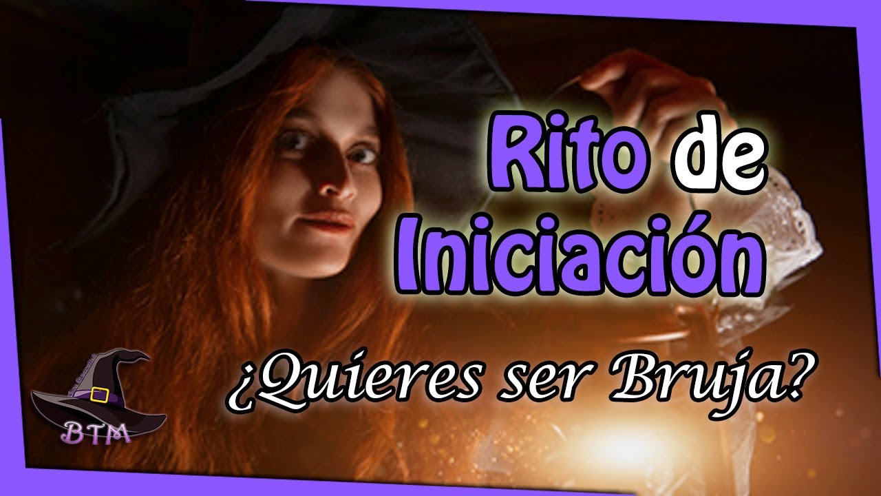 RITUAL DE INICIACI&Oacute;N a la Brujer&iacute;a ✨CURSO de BRUJER&Iacute;A✨