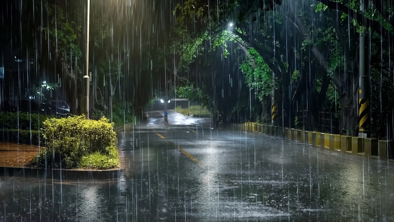 Cozy Rain Sound for Deep Sleep | Relax | Calming | White Noise | Rainy Night Ambience