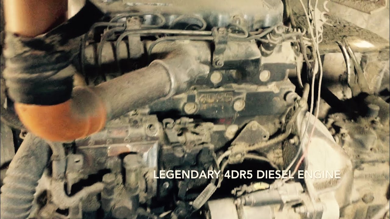 LEGENDARY MITSUBISHI 4DR5  DIESEL ENGINE- POWER SOURCE OF PHILIPPINE RICE MILL