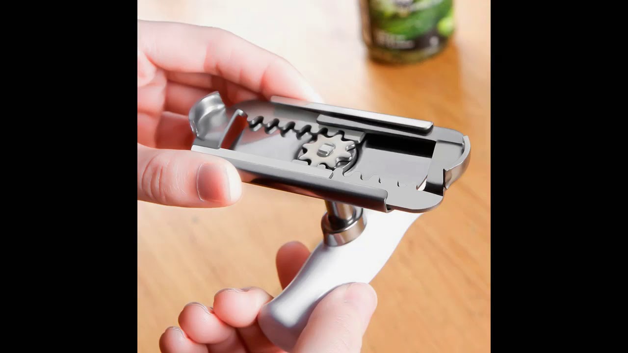 Adjustable can opener technique - How to use? + Buy it now