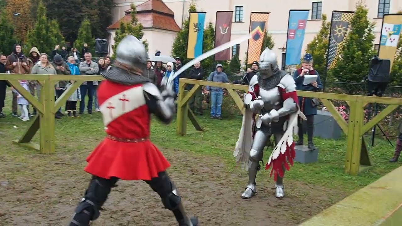 Delwyn z Creigiau (Rado Domański) vs Palmerin, baron Launfal (Wojciech Dudek)