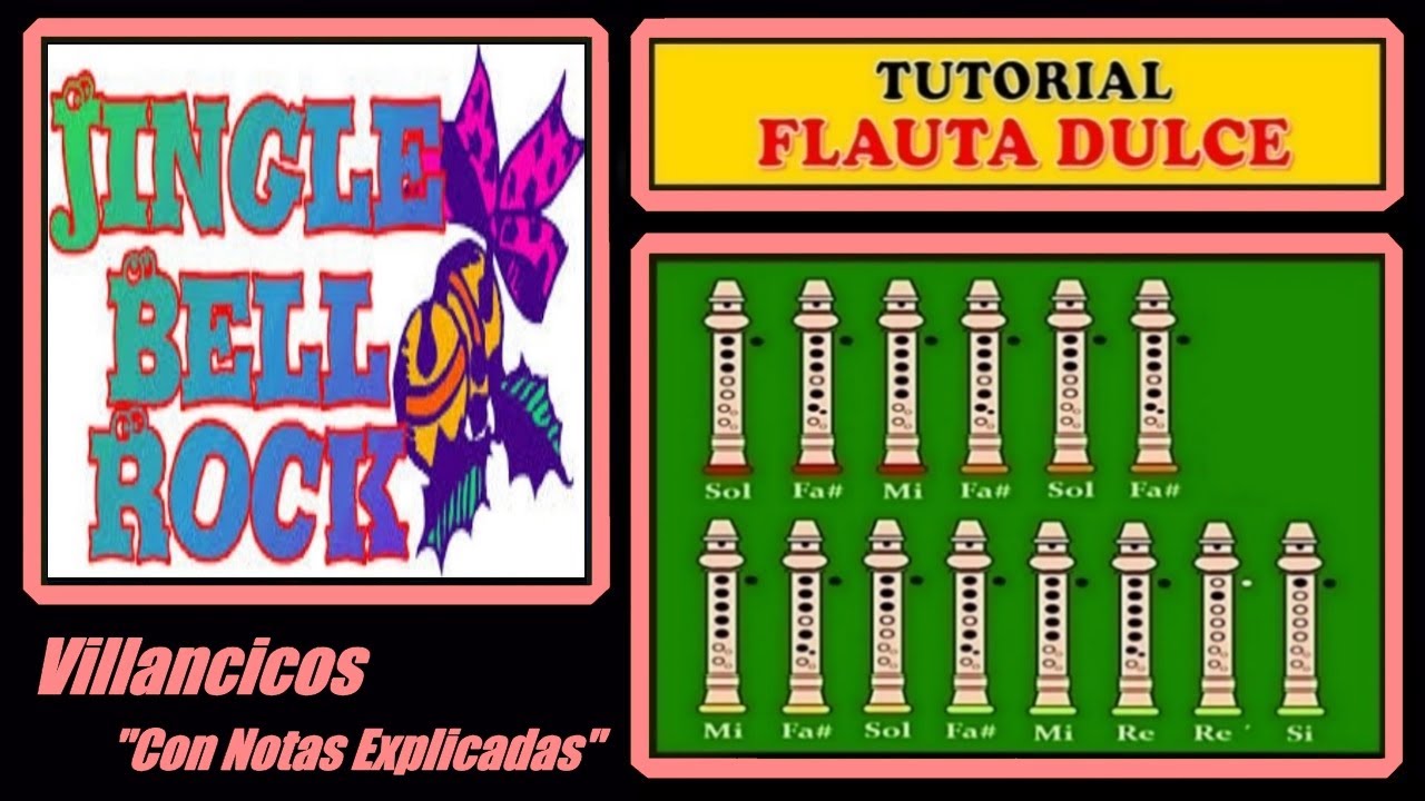 Jingle Bell Rock en Flauta Dulce 