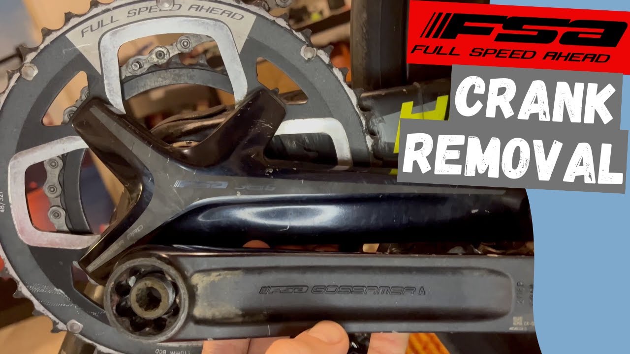 FSA Gossamer Pro 386 Crank Removal