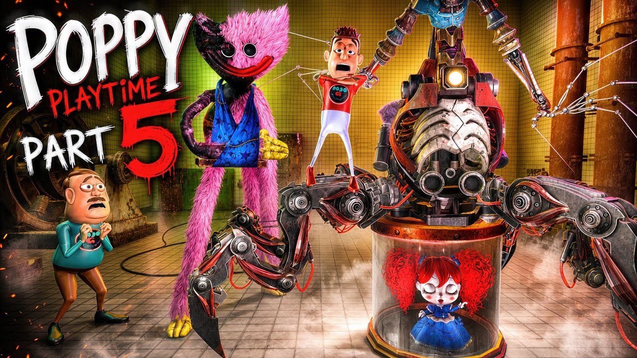 Poppy Playtime Horror Story Part 5 | Guptaji Mishraji