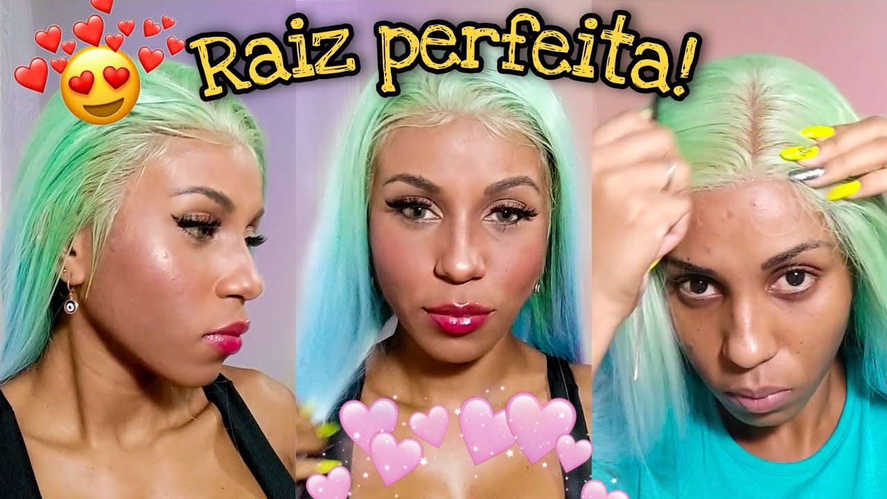COLANDO LACE ESTILO GRINGAS - Acabamento bem natural e baby hair