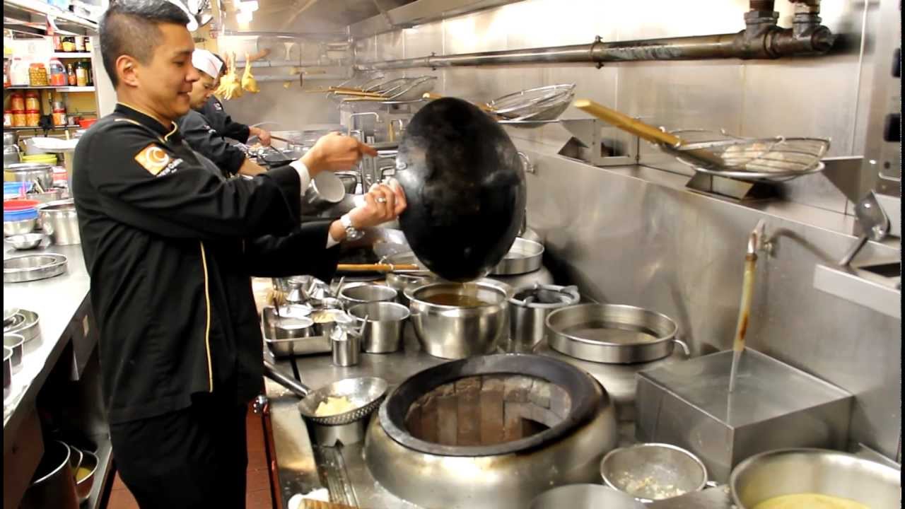 Chef Chung cooks at Cuisine Cuisine, Hong Kong