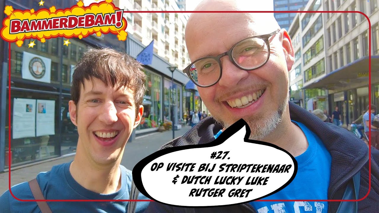 27. Op visite bij Striptekenaar & Dutch Lucky Luke Rutger Gret