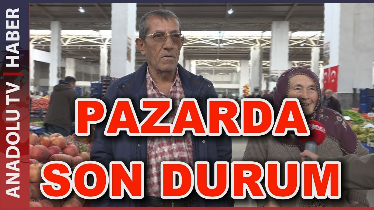 NEVŞEHİR - VATANDAŞIN PAZAR YORUMLARI