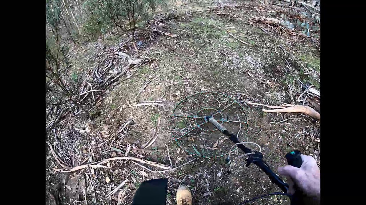 DETECH 80 cm Concentric over some deep ground