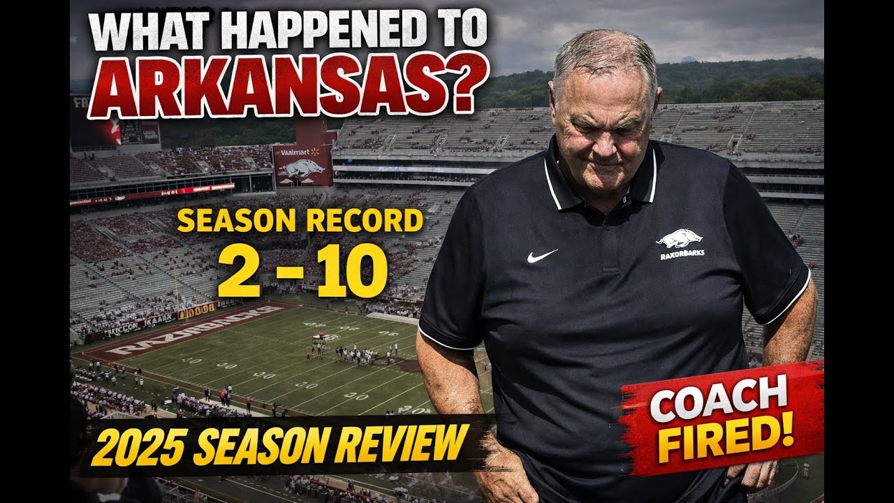 What happened to Arkansas Razorback Football in 2025??