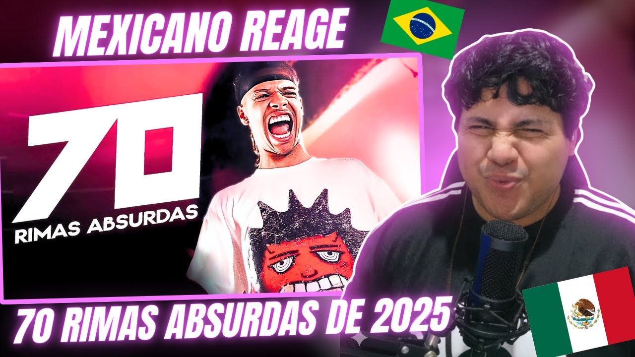 70 RIMAS ABSURDAS em 2025! 🧨 | REACT IFAN 🇲🇽