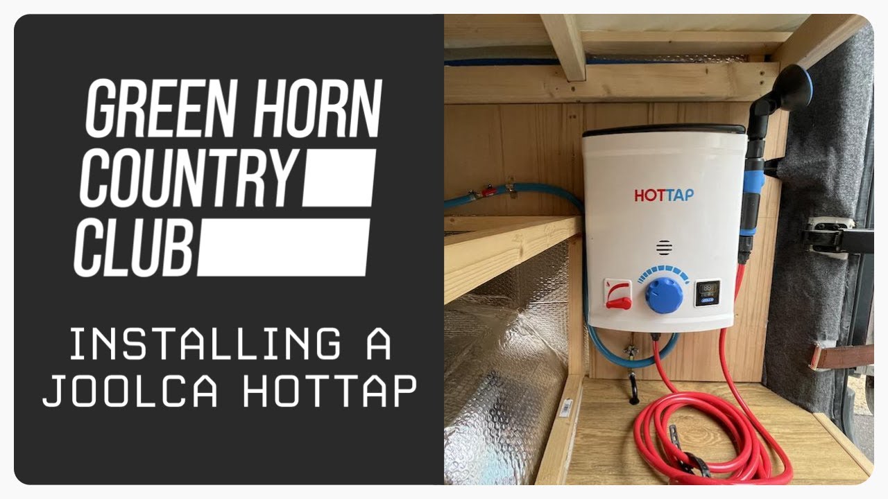 Installing a Joolca Hottap | Van Plumbing | DIY Sprinter Van Conversion UK