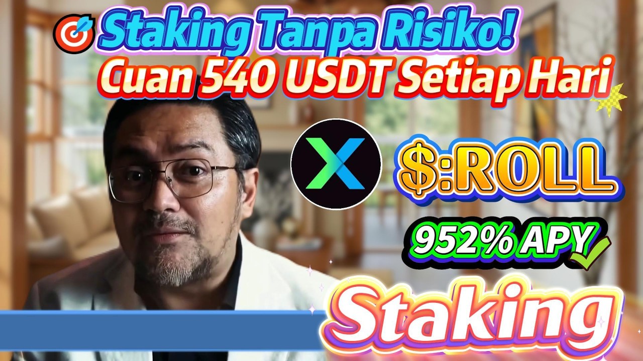💎 900%+ APY dari stakingROLL &ndash; Jangan lewatkan passive income terbaik di crypto! 🔥