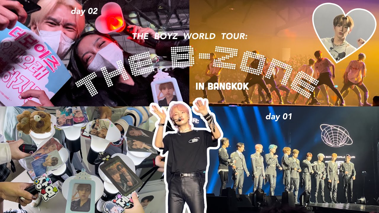 Did I get noticed or was I delusional? … | THE B-ZONE in Bangkok Vlog 🎫 day1 & day2