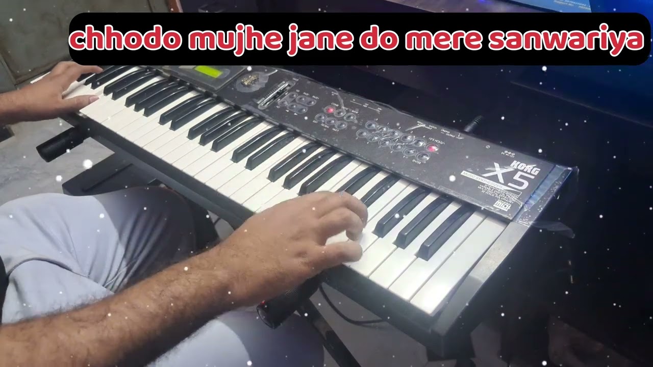 Chhodo mujhe jane do mere sanwariya || piano cover || trending hindi song || _ Jigar_sundha