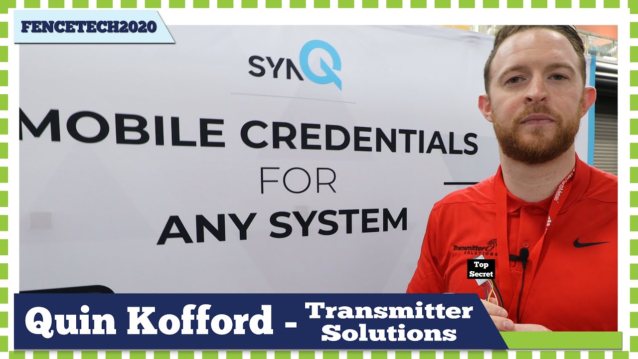 Transmitter Solutions SYNQProx - You'll want to see this! FENCETECH2020