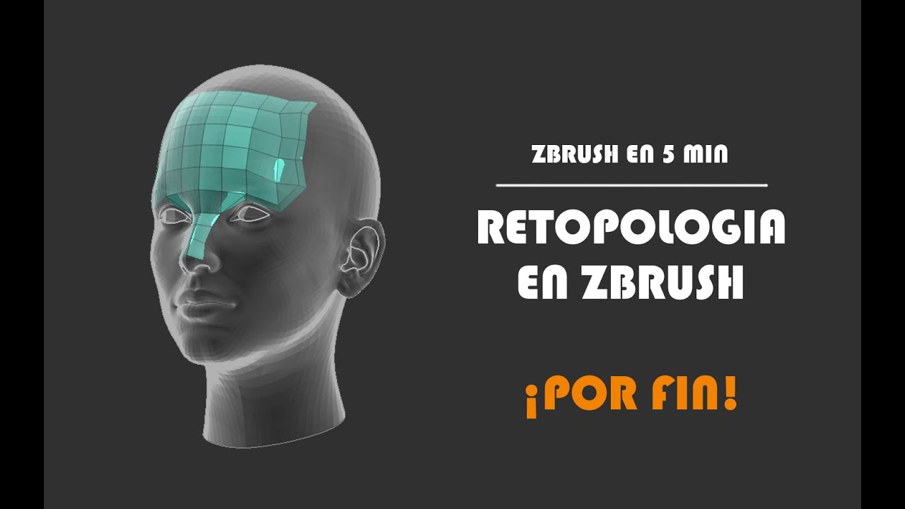 Zbrush 2021 en 5 min #75 Como hacer retopología en Zbrush 2021