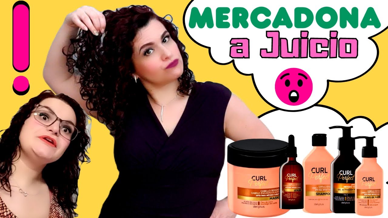💣LA VERDAD sobre MERCADONA-NUEVOS Productos Curl Perfect🌺Método CURLY GIRL-Secador BELLISSIMA🌺