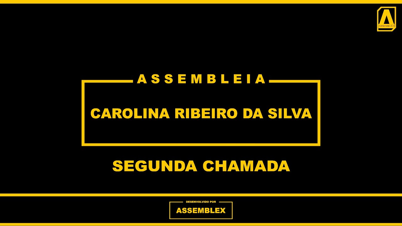 ASSEMBLEX LTDA. || AGC CAROLINA RIBEIRO DA SILVA - 2ª Chamada 11/02/2026