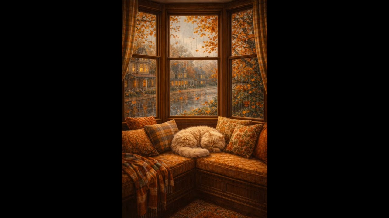 Henry’s Autumn Rainy Nap ⭐