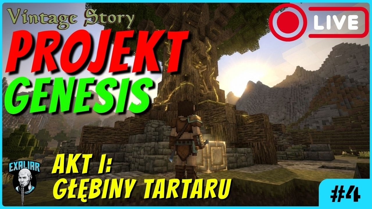 AKT I: Głębiny Tartaru - Wyprawa po Metale | Vintage Story - Projekt Genesis | #4 | GAMEPLAY PL LIVE