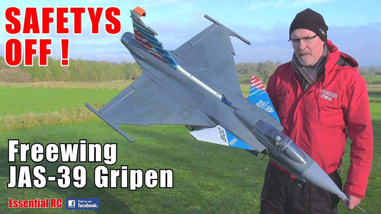 SAFETYS OFF ! FREEWING JAS-39 GRIPEN: ESSENTIAL RC FLIGHT TEST