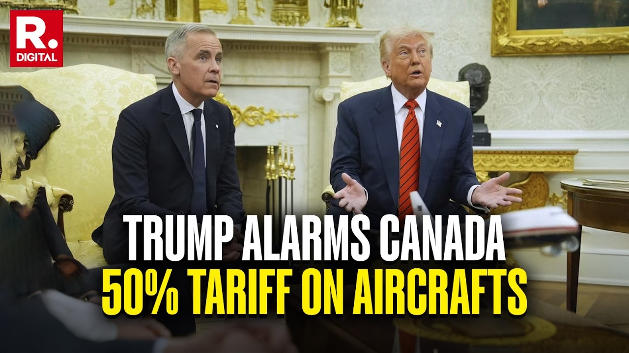 BREAKING | Trump Threatens Canada With 50% Tariff On All Canadian Aircraft | Bombardier | Carney