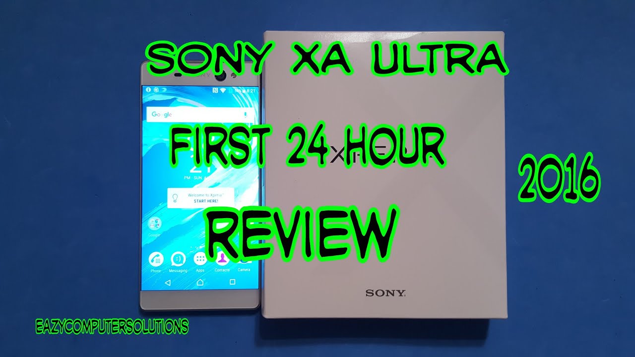 Sony XA Ultra First 24 Hour Review 2016: The Battery life