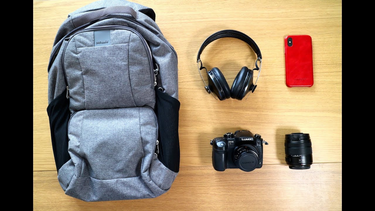 PacSafe LS450 Backpack-The safer way to travel!