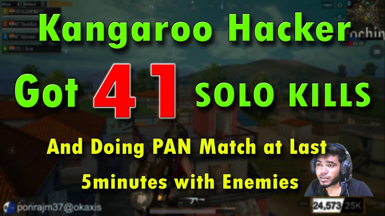 Kangaroo H@ck*r Got 41 Solo Kills | Vera Level Hacker | RajGaming | Tamil