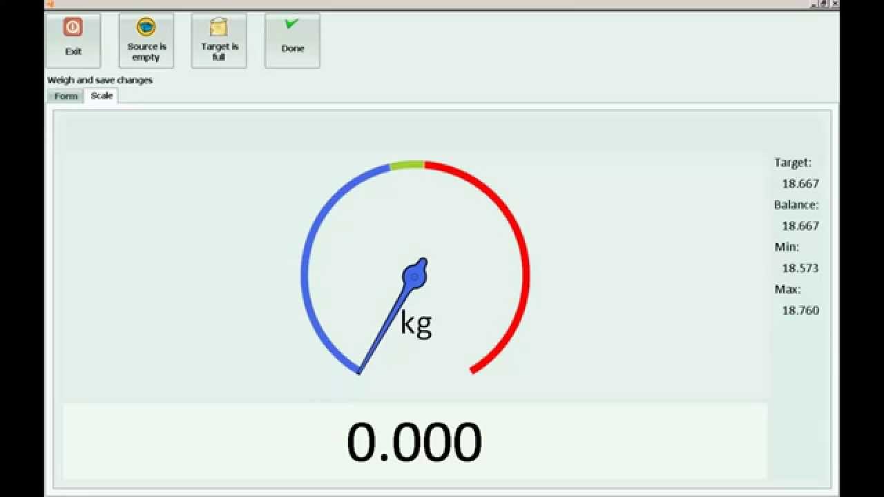 Weighing and Blending Software with Integrated Scales - Mar-Kov CMS
