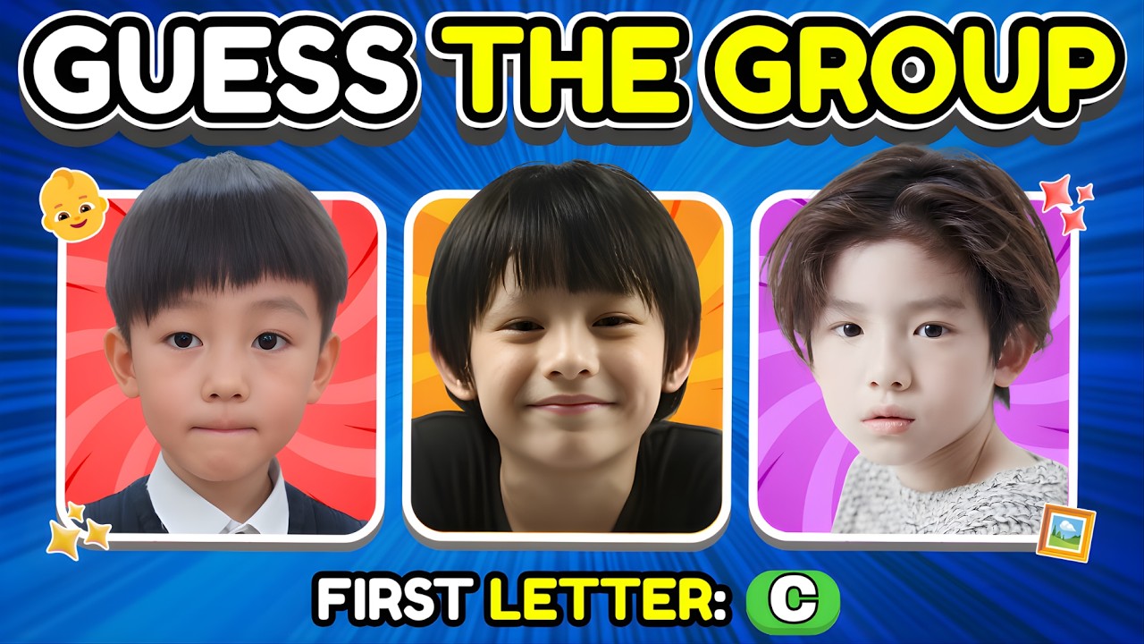 GUESS THE KPOP GROUP by 3 MEMBERS&rsquo; CHILDHOOD PHOTOS! #2👶⏳KPOP FAN CHALLENGE | K-Pop Quiz Game 2026