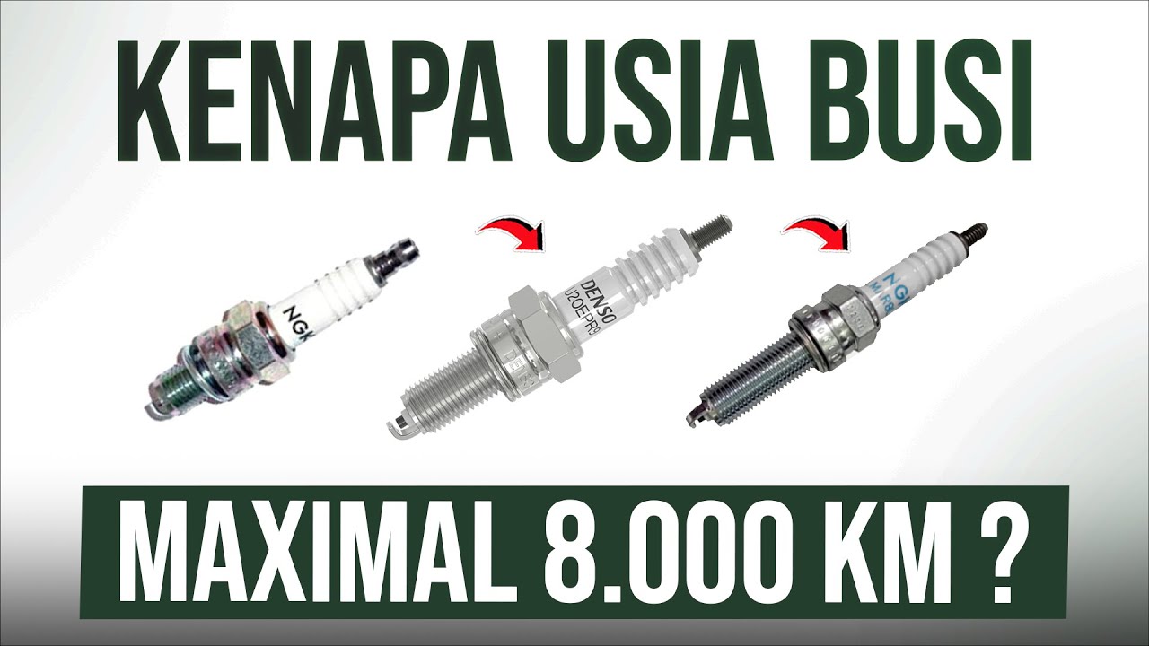 Kenapa Busi Motor Harus Diganti Setiap 8.000 Km? Ini Alasannya!
