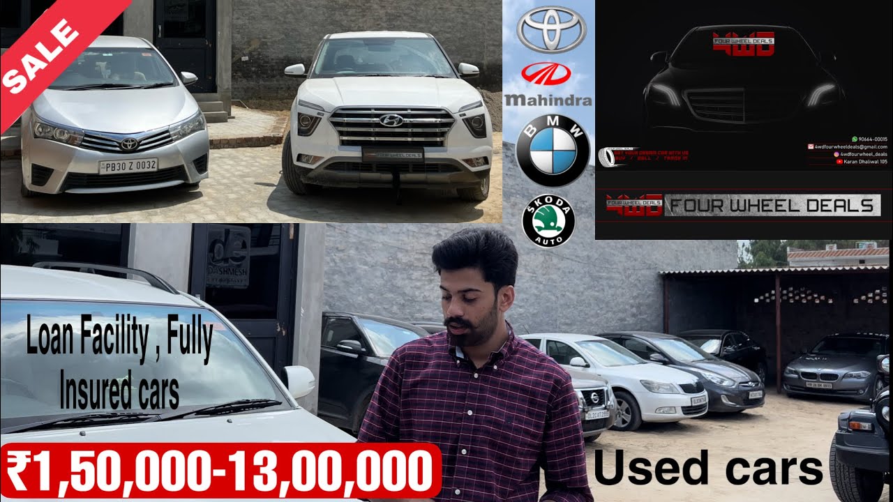 Used Cars stock Available at FOUR WHEEL DEALS | BMW 530d,Fortuner,Endavour | Vlog No :- 26