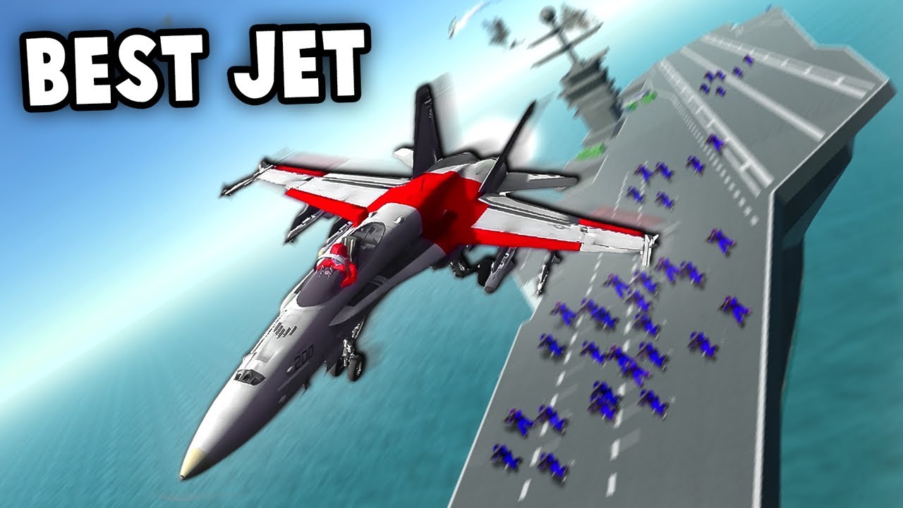 The BEST New Fighter Jet F-18 HORNET! (Ravenfield New Vehicles Update Gameplay)