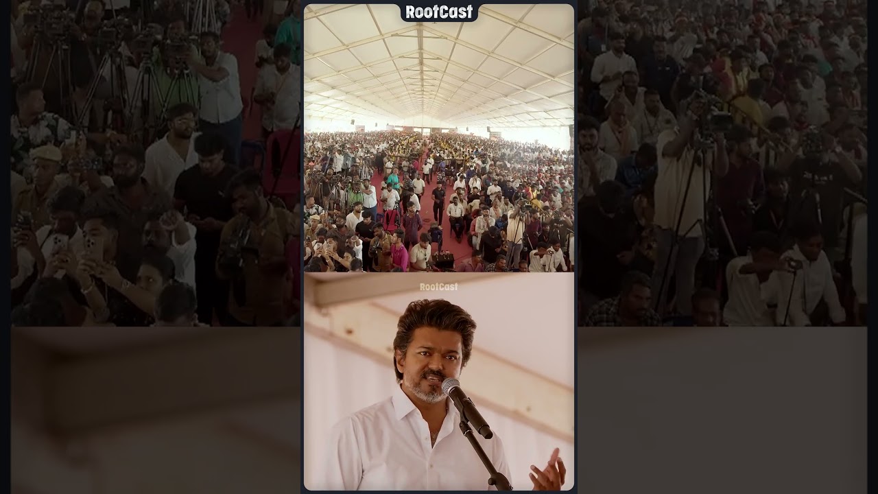 TVK creates Shelter on Vellore meeting | Thalapathy Vijay Speech | TVK