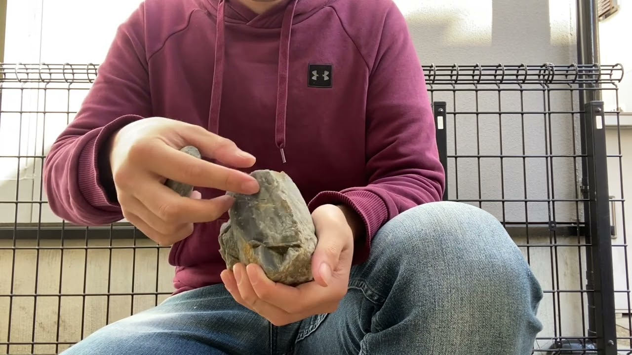石割り練習　チャートに苦戦