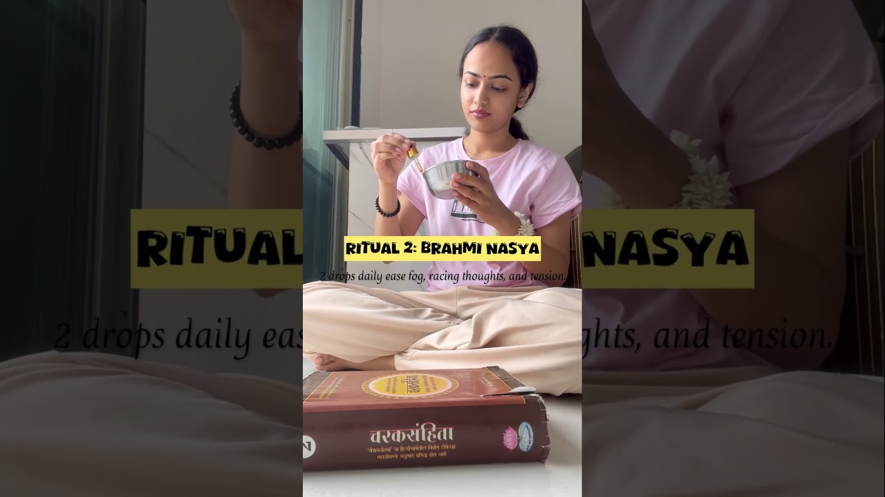Ayurvedic remedy for Anxiety🌿 # anxiety 